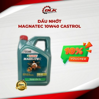 Nhớt castrol magnatec 4lít - dầu nhớt động cơ castrol 10w40 magnatec- nhớt ô tô - phụ tùng chính hãng
