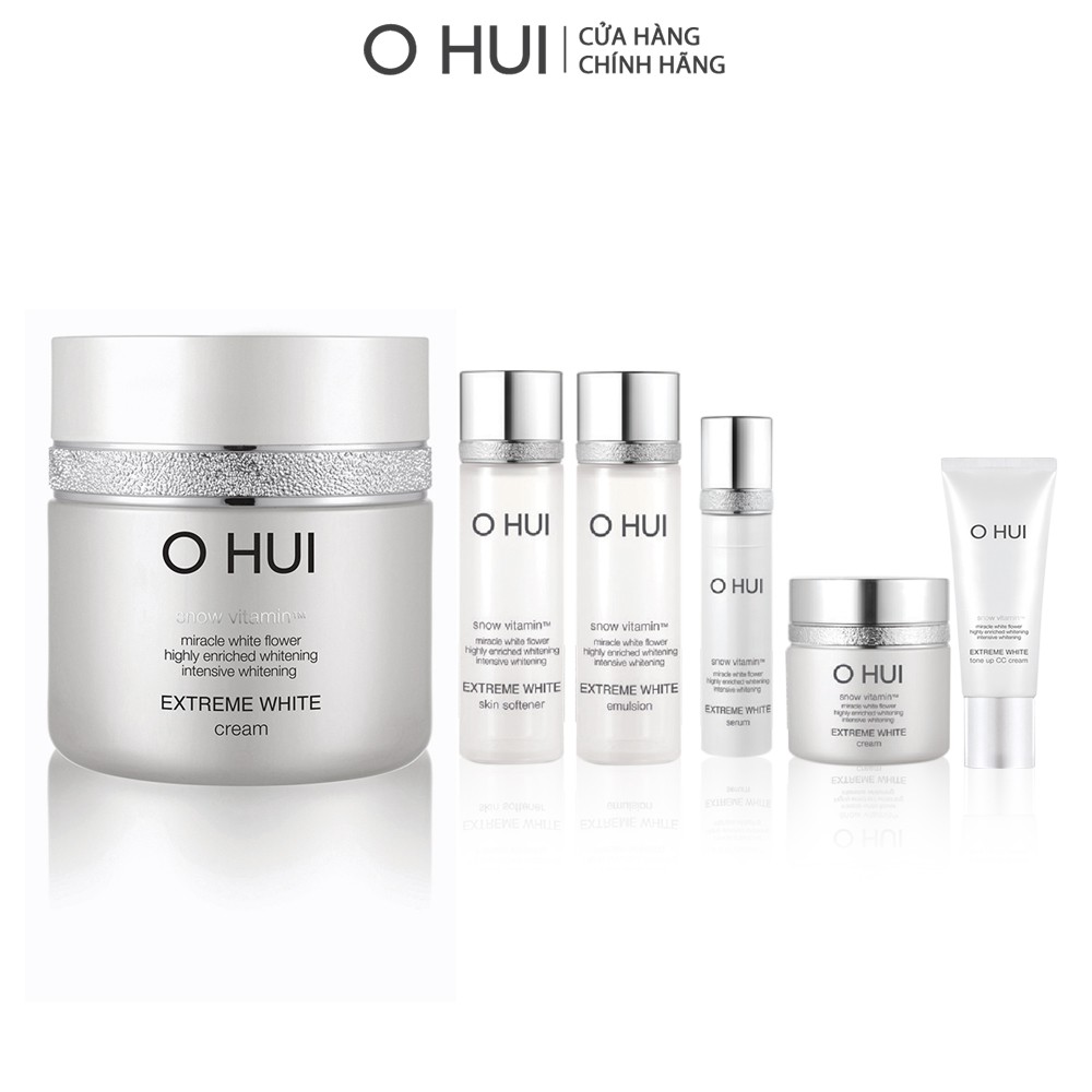 [Mã FMCGMALL giảm 8% đơn 250K] Bộ dưỡng trắng da sáng rạng rỡ OHUI Extreme White Cream Special Set | WebRaoVat - webraovat.net.vn