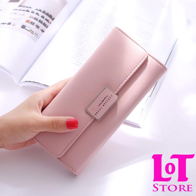 VÍ nữ dài giá rẻ cầm tay đẹp thời trang nhiều ngăn cao cấp đựng tiền VD39