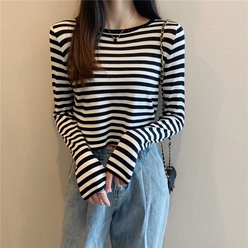 NRVP Áo Sweater Dài Tay Phong Cách Hàn Quốc Sành Điệu Dành Cho Nữ