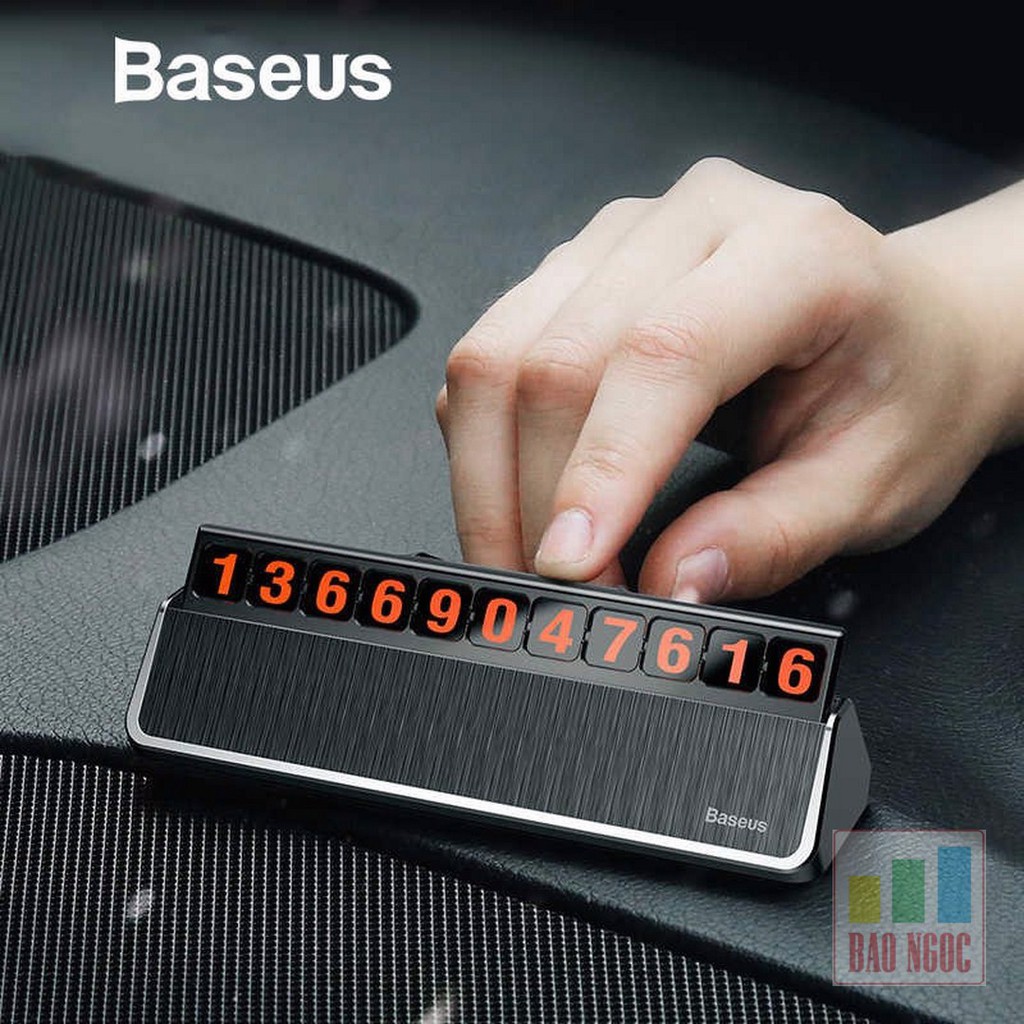 Bảng số điện thoại trên ô tô Baseus ACNUM | BigBuy360 - bigbuy360.vn