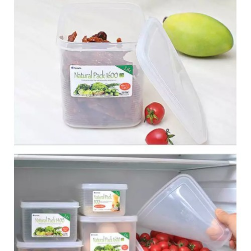 [Hỏa Tốc HN] Hộp đựng thực phẩm dáng vuông Inomata 1.6 lít nội địa Nhật Bản