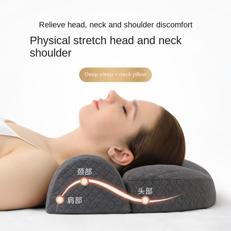 Gối Xốp Hoạt Tính Bảo Vệ Cổ Chăm Sóc Sức Khỏe