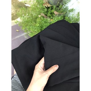 1kg vải đen xuất mướt mịn