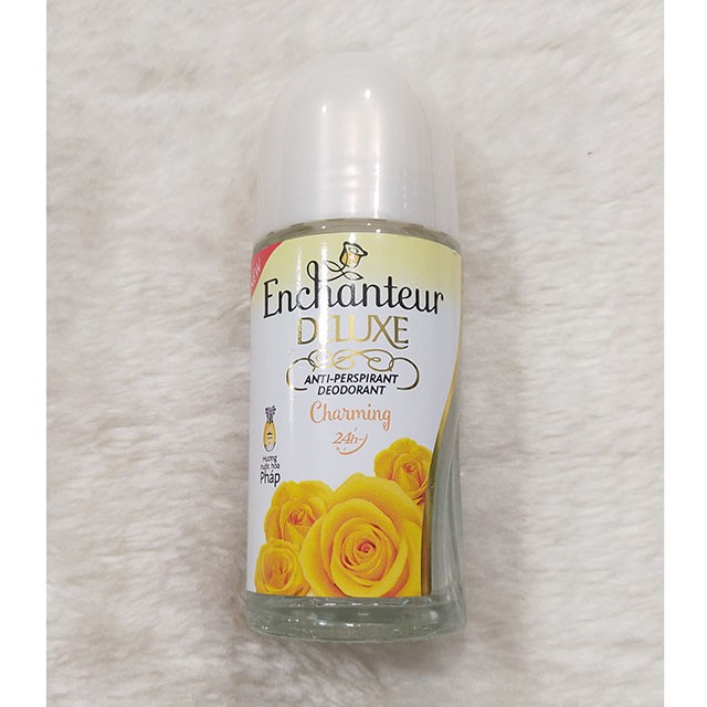 Lăn khử mùi hương nước hoa  tươi Enchanteur 50ml ( nước trong)