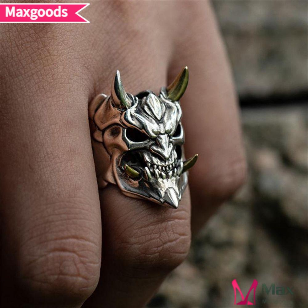 Nhẫn Hình Bộ Xương Phong Cách Vintage Thời Trang