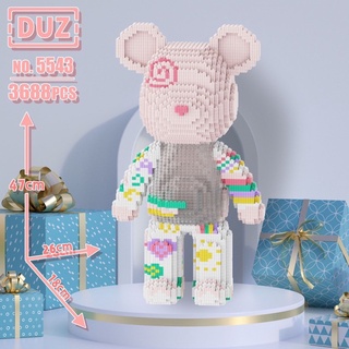 Lego Gấu Bearbrick 47cm 3688 mảnh (order)