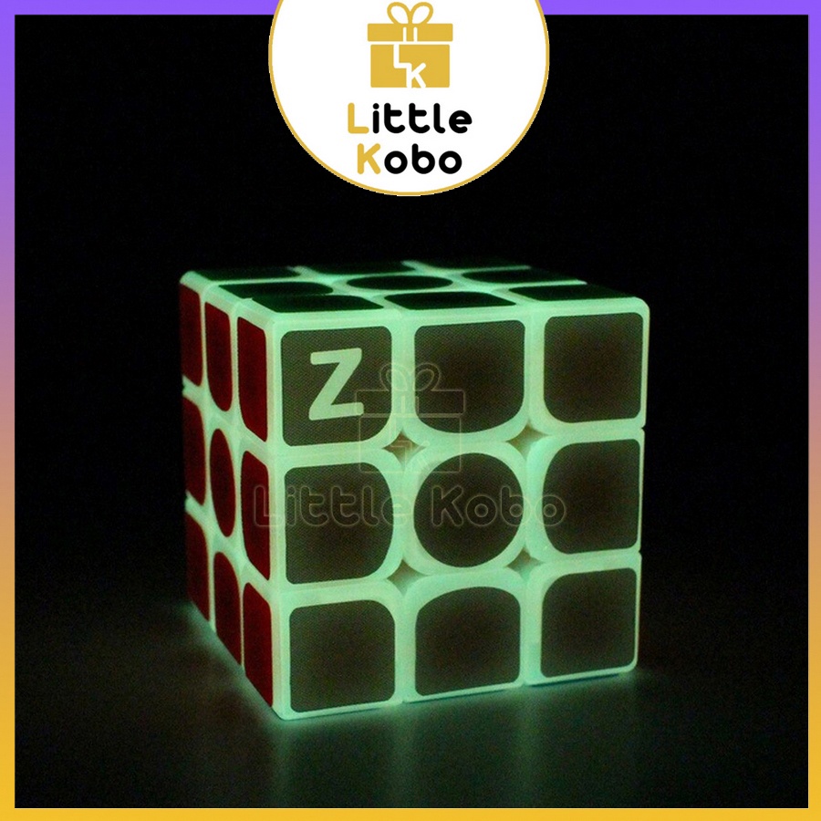 Rubik 3x3 ZCube Dạ Quang Rubic Biến Thể 3 Tầng Đồ Chơi Trẻ Em