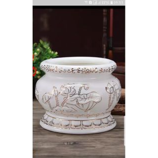 Lư hương bạch ngọc cao cấp.