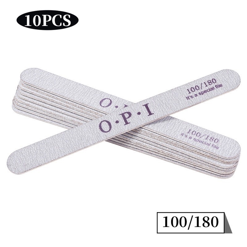 Bộ 10 Cây Dũa Móng Tay Hai Mặt Chuyên Nghiệp