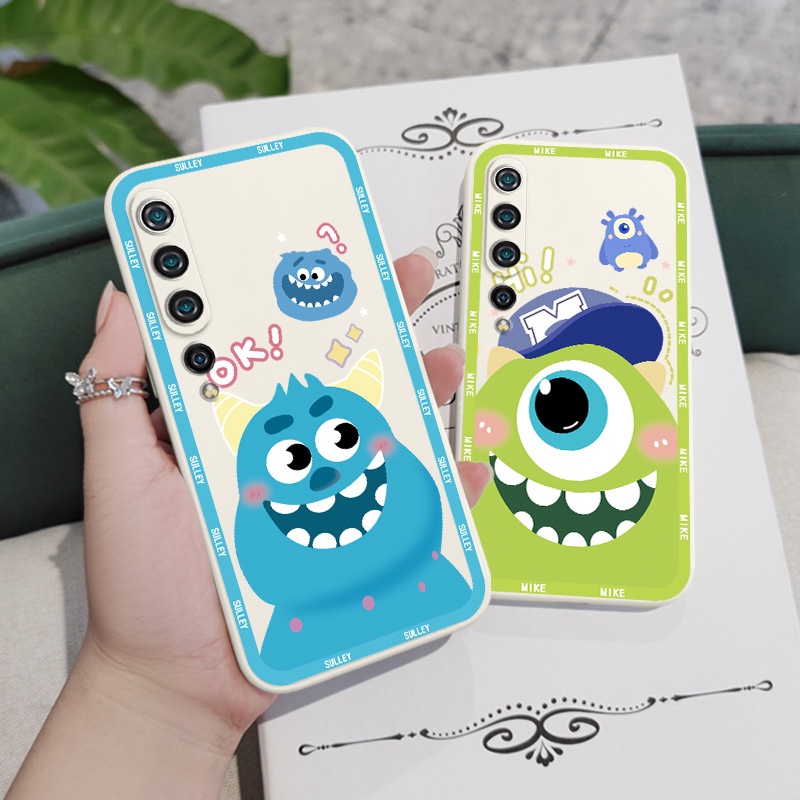 Ốp Điện Thoại Silicon Dẻo Hình Quái Vật Dễ Thương Cho Xiaomi Mi 10 Pro Lite 10S 9 8 Sự Bảo Vệ