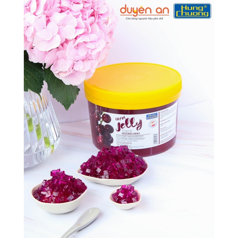 Thạch các hương trái cây Hùng Chương 2,2kg