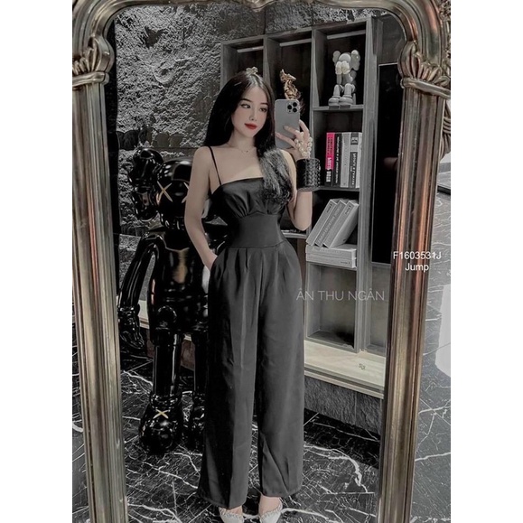 Jumpsuits dài 2 dây ống suông