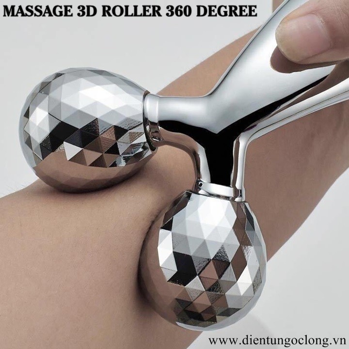 Dụng Cụ Massage Cầm Tay 3D MD01 Roller Xoay 360 Độ