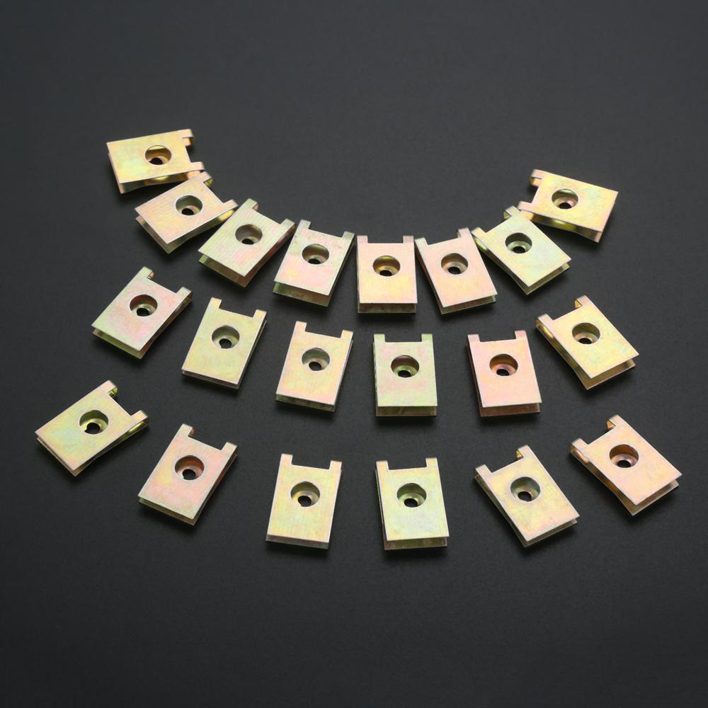 Kẹp Chữ U Bằng Kim Loại 3mm Kẹp Bảng Điều Khiển Cửa Xe Hơi