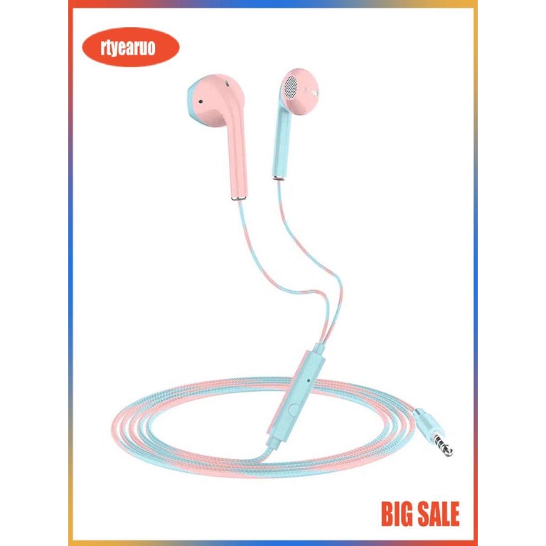 ✨Tai nghe ✨ Điều khiển dây trong tai với Tai nghe trò chơi di động có micrô tích hợp