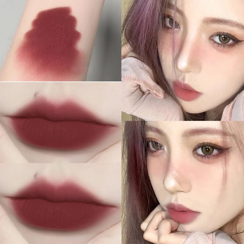 MAGIC CASA Macaron Lip Glaze Matte Velvet Silky Liquid Lip Gloss Sexy Lip | BigBuy360 - bigbuy360.vn