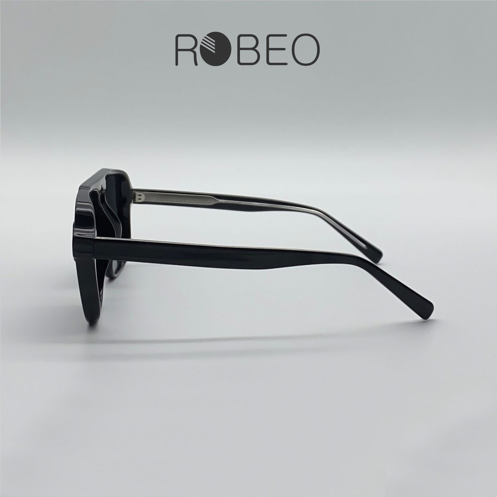 Kính râm thời trang ROBEO R0407, tròng phân cực đổi màu đi ngày và đêm - Fullbox