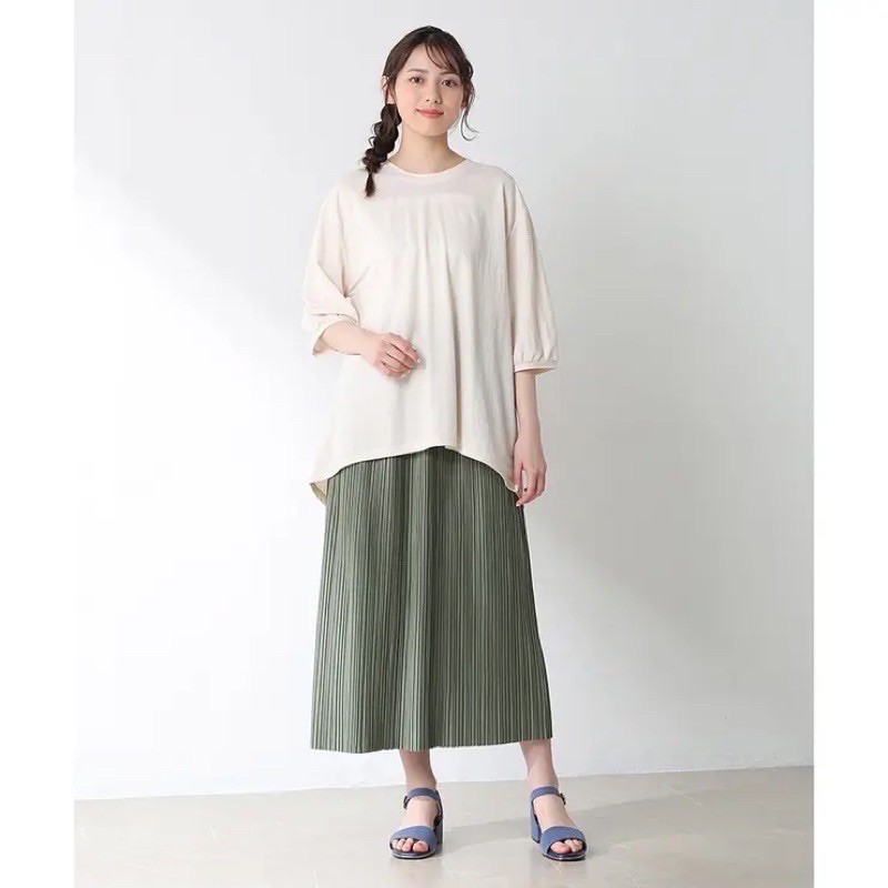 Chân váy suông dập ly xuất Nhật | BigBuy360 - bigbuy360.vn