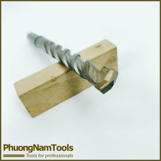 Mũi khoan đá, bê tông Heller kích thước: 12x150 - đuôi kẹp – Made in Germany (Chuyên khoan đá và bê tông).