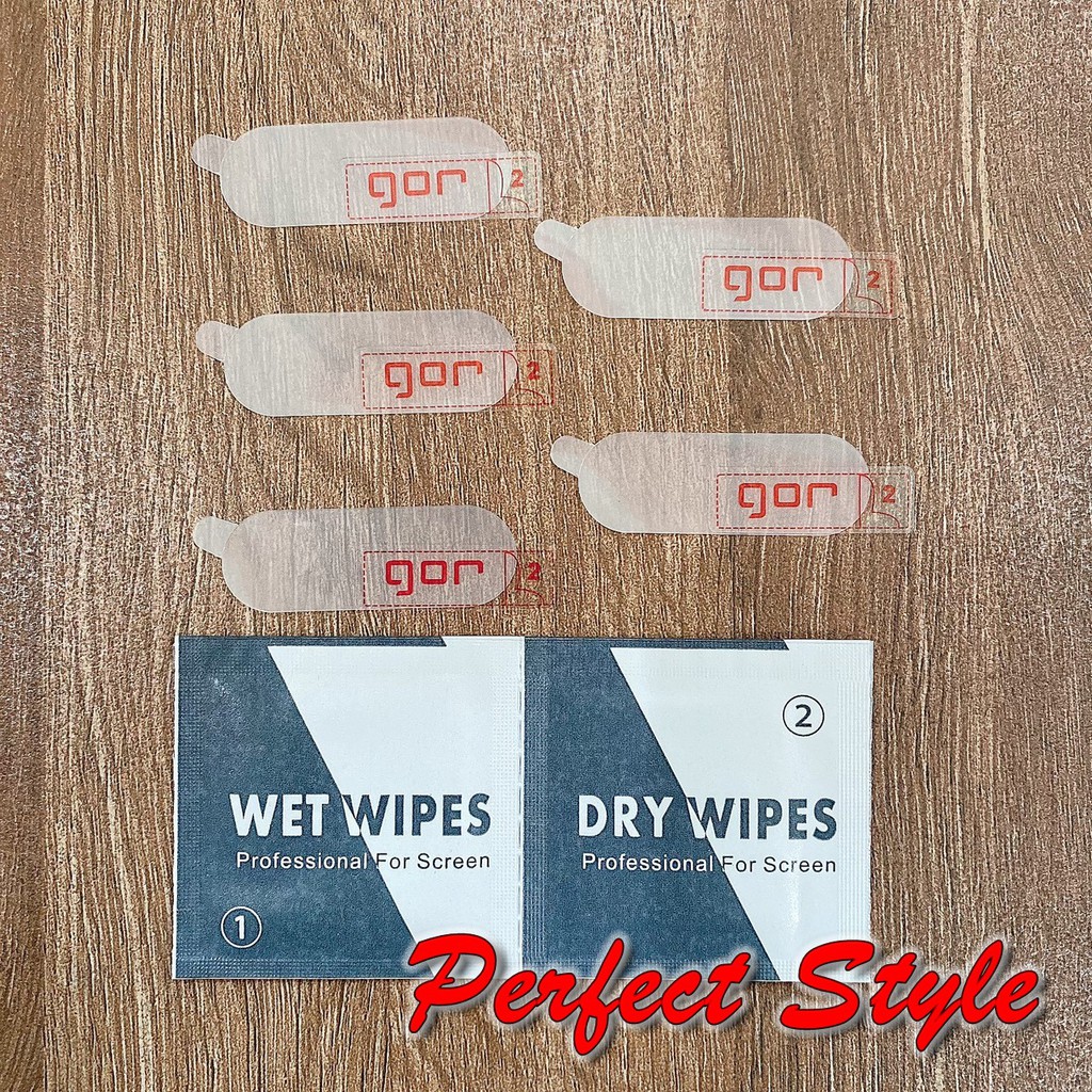 Mi band 3 4 - 5 - Bộ 5 miếng dán màn Miband 3 4 / miband 5 / Mi band 6 /  Miband 7 Gor ( 5 trước )