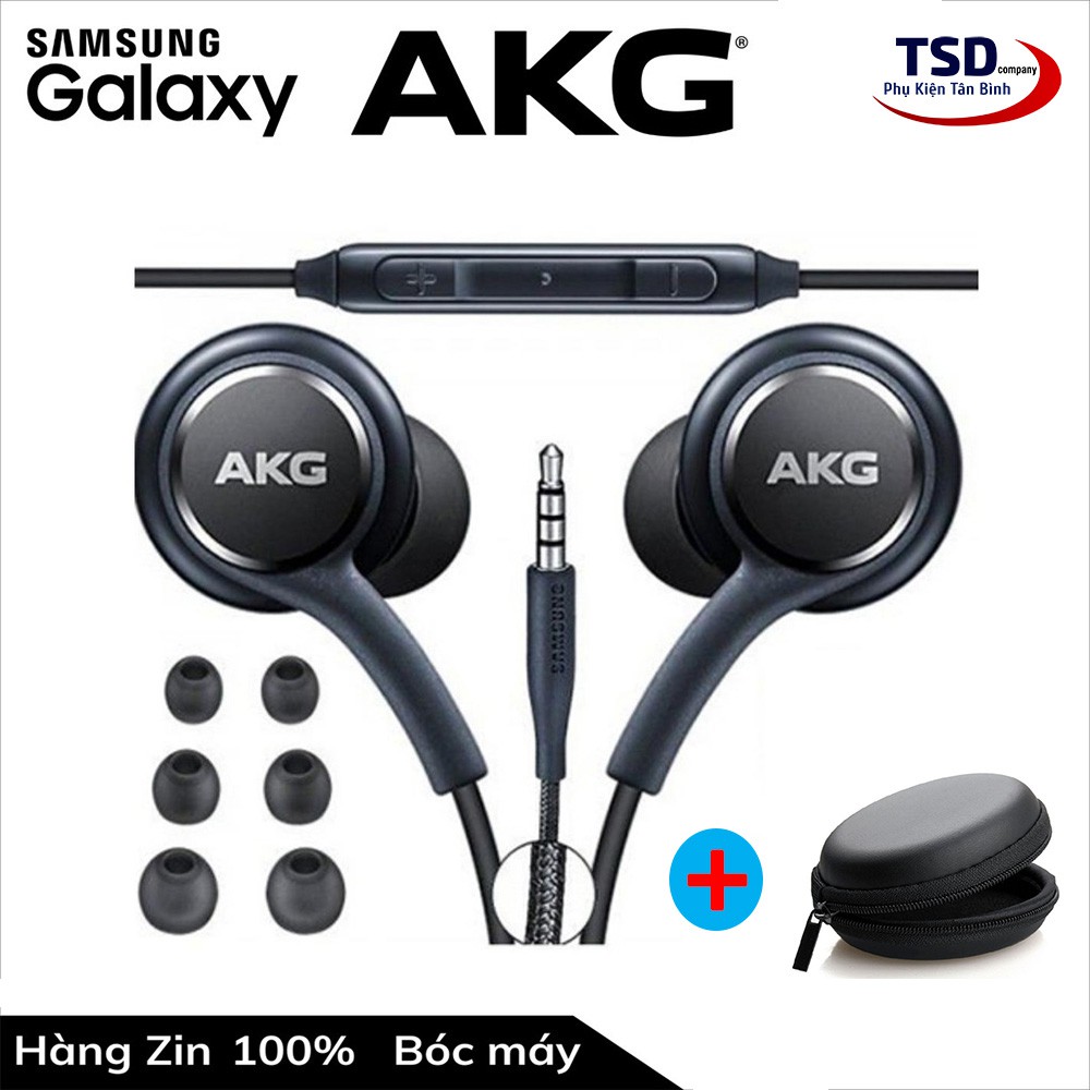 Combo Tai Nghe AKG S8 Chính Hãng Tặng Kèm Bóp Đựng Mini