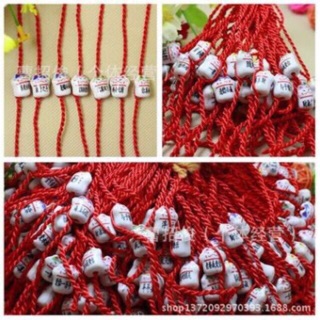 Vòng tay mèo sứ may mắn Maneki