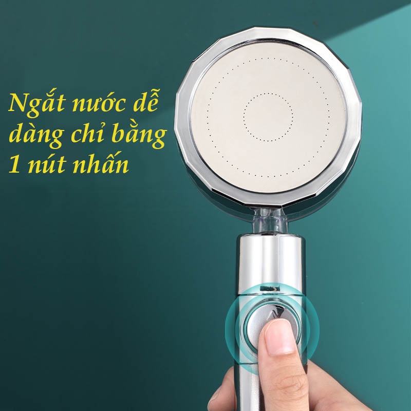 Vòi sen tăng áp sen tắm massage VHS5 chất liệu bền đẹp màu sắc sang trọng phù hợp mọi không gian nhà tắm