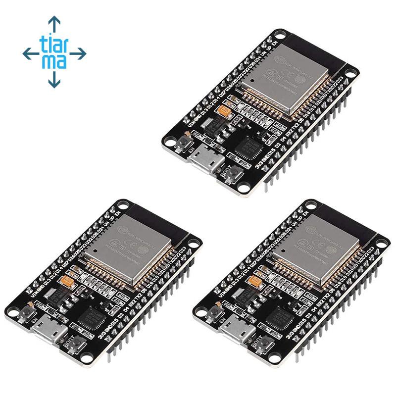 3PCS ESP32 Development Board ESP-32S Microcontroller Processor Integrated Chip CP2102 WiFi NodeMCU-32S ESP-WROOM-32