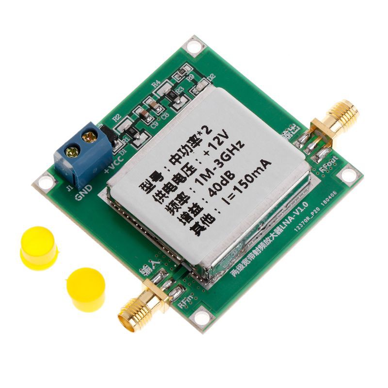 Mô đun khuếch đại nguồn điện 1-3000MHz 3Ghz Gain 40dB LNA RF