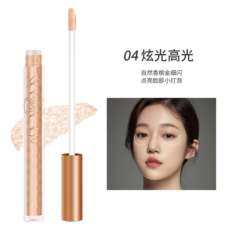 Phấn Bắt Sáng Che Khuyết Điểm Màu Sắc Long Lanh Tiện Dụng