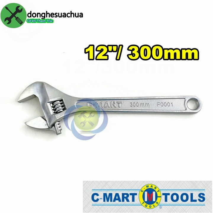 Mỏ lết C-Mart F0001-12 dài 300mm