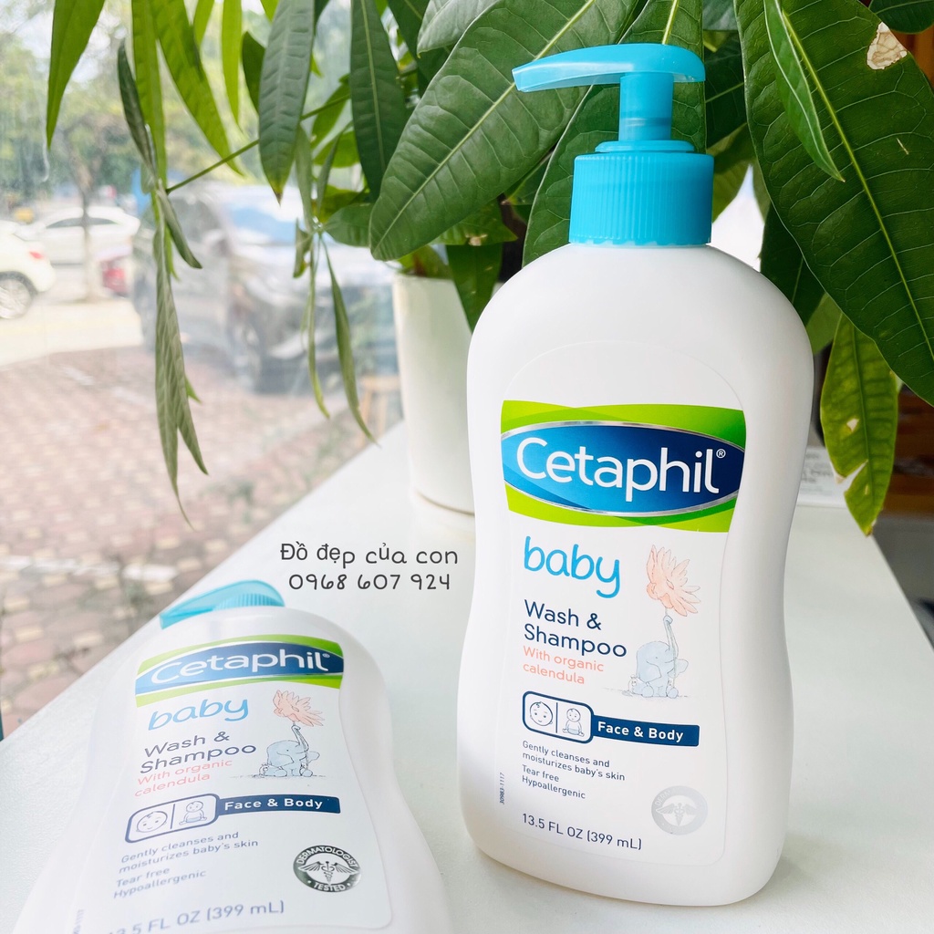 Sữa tắm gội cho bé Cetaphil 339nl