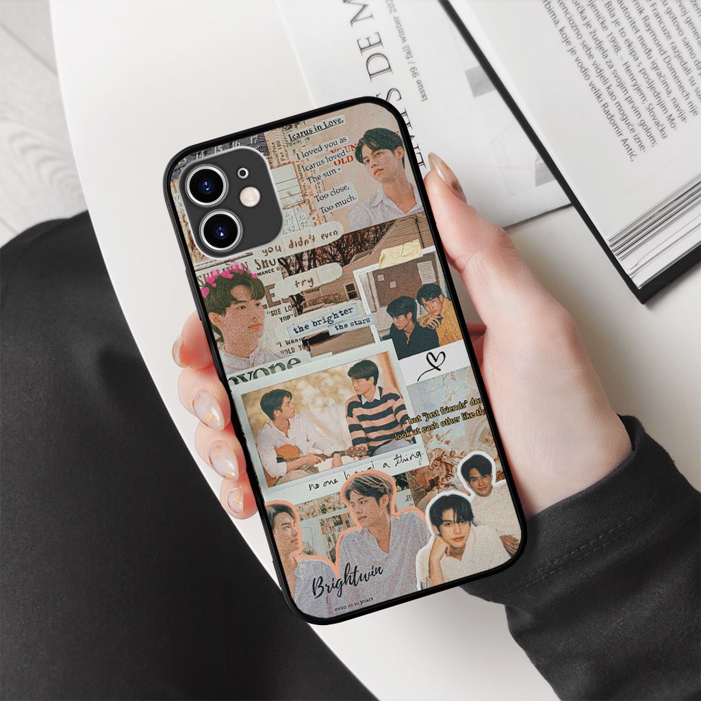 Ốp lưng brightwin collage cho iphone đủ dòng từ 6 - 13 BAW20220012