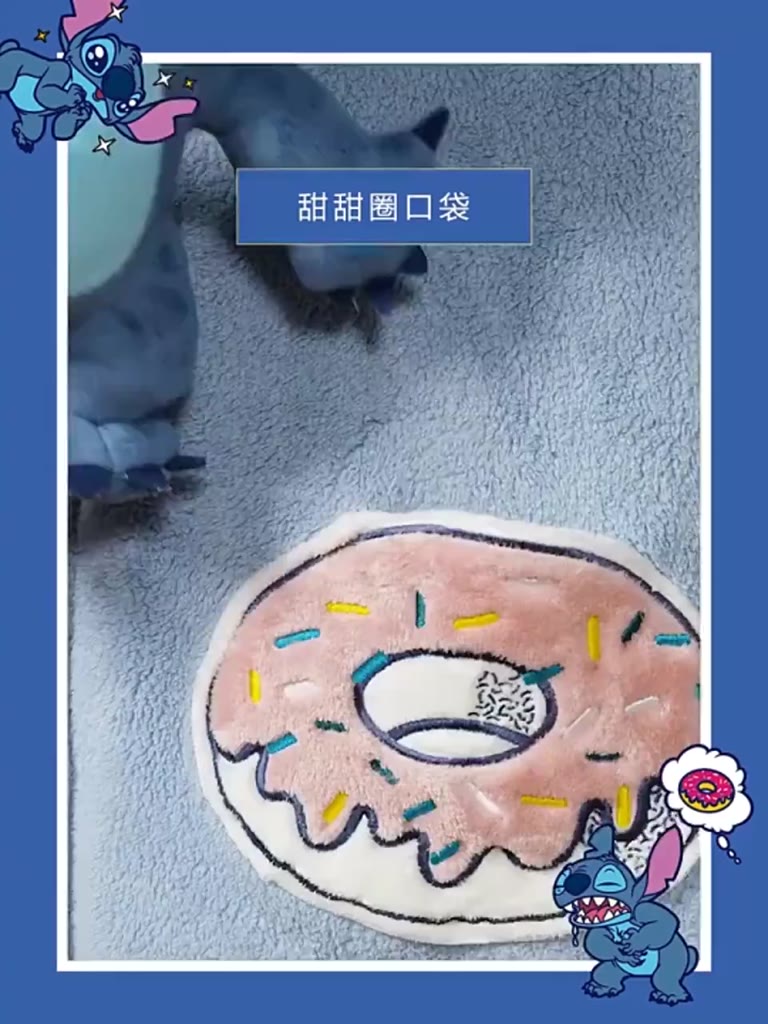 Áo Choàng Ngủ váy bigsize Dáng Dài Vải Lông Cừu San Hô Dày Dặn In Hoạt Hình Stitch Dễ Thương Cho | BigBuy360 - bigbuy360.vn