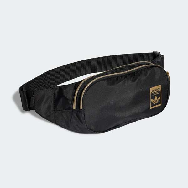 Túi bao tử đeo chéo ADas Superstar Black Gold GF3200 - Màu may mắn