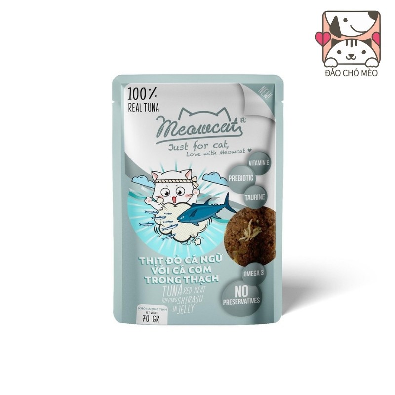 Pate Meowcat 70gr có 4 vị HOT dành cho mèo - Đảo Chó Mèo