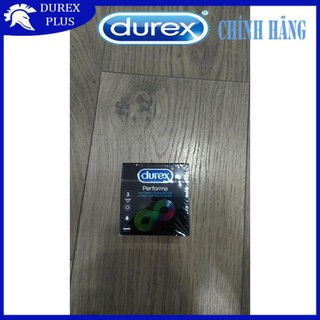 [TRỊ XUẤT TINH SỚM - 100%] Bao cao su DUREX PERFORMA kéo dài thời gian quan hệ (4 hộp)