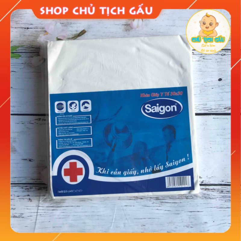 Giấy bản y tế Sài Gòn (30*30cm)