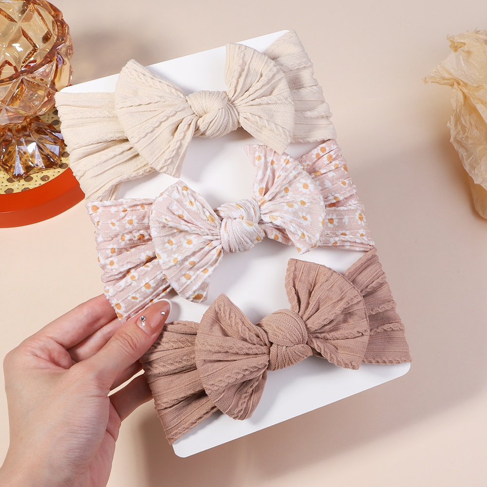 Set 3 băng đô vải KIDSBOWS xinh xắn cho bé gái