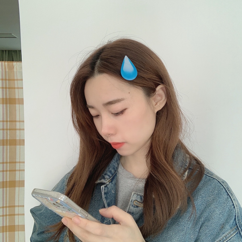 Kẹp tóc biểu tượng cảm xúc ngộ nghĩnh - UniLabel