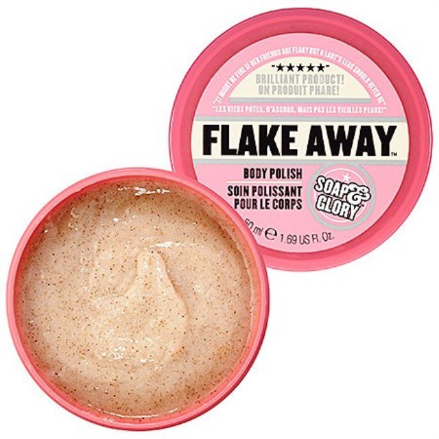 Tẩy da chết toàn thân Soap & Glory Flake Away Body Scrub (Bill Anh)