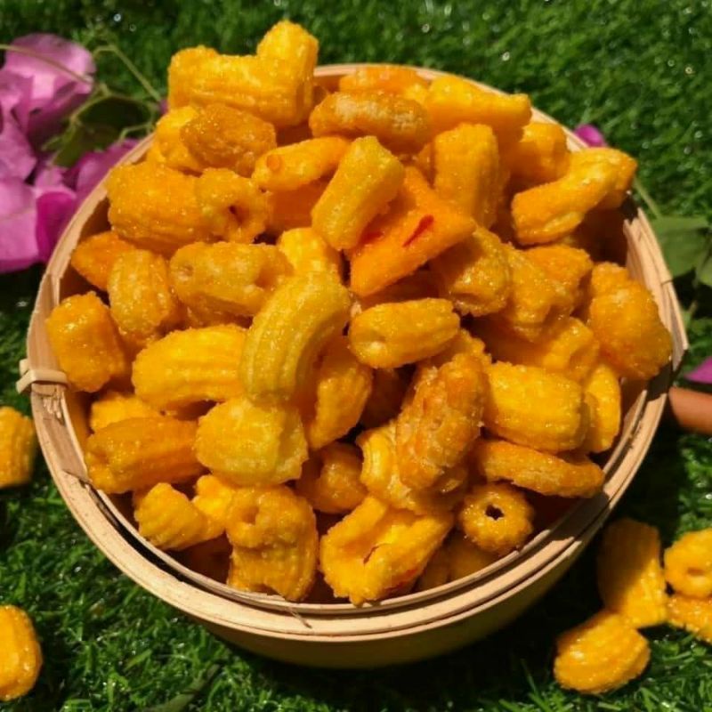 Nui Chiên Bơ Mắm Ớt Túi 1KG [FREE SHIP]TỪ ĐƠN 50K, [Loại Đặc Biệt] Hàng ngon nhà làm
