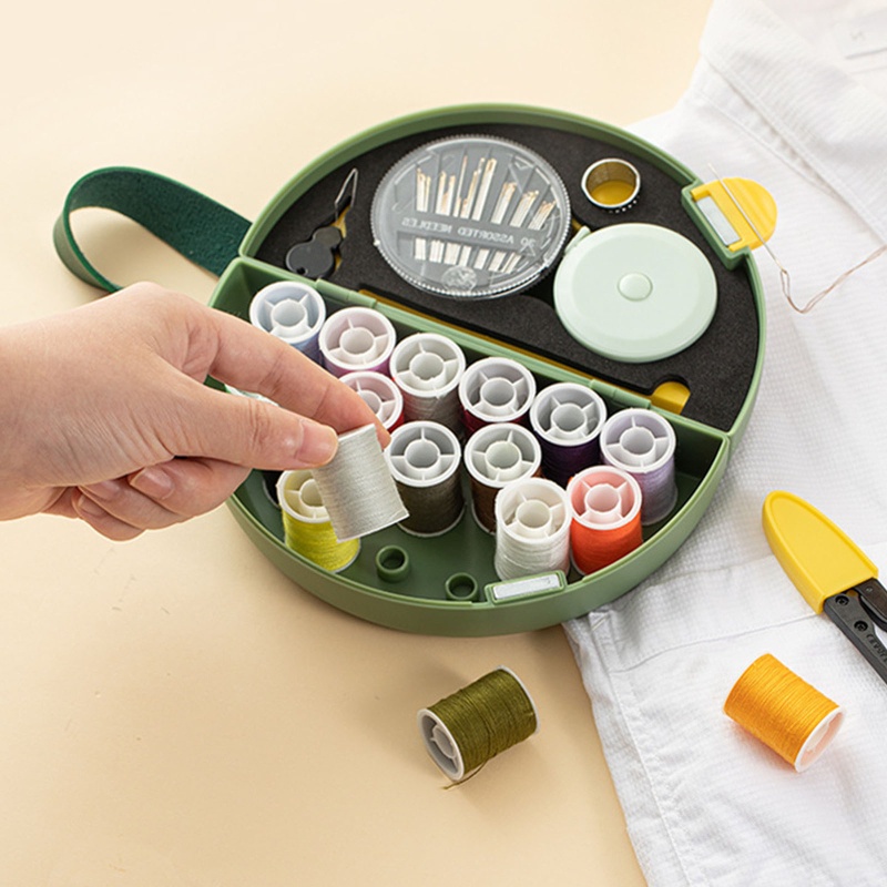 Hộp Đựng Dụng Cụ May Vá Họa Tiết Hoạt Hình Có Tay Cầm Tiện Dụng