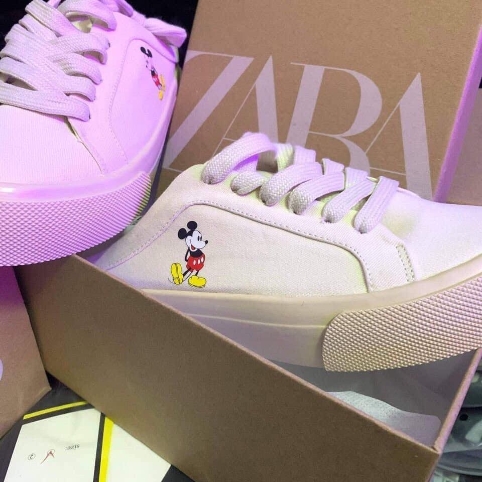 GIÀY SỤC ĐẠP GÓT ZARA MICKEY CHÍNH HÃNG HOT TREND [Chính hãng - Free ship full box]