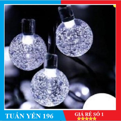 Dây nháy LED BI BỌT NƯỚC 10 mét Cherry Ball trang trí decor TẾT NOEL NHÀ CỬA bền đẹp