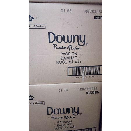 Thùng 9 túi Downy Nắng mai, Đam mê, Huyền bí 1.4 Lít