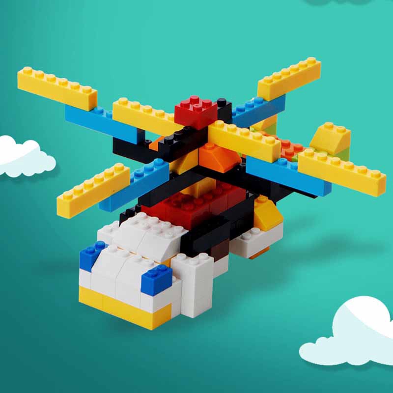 Set 500 khối lắp ráp nhiều màu sắc sáng tạo cho bé