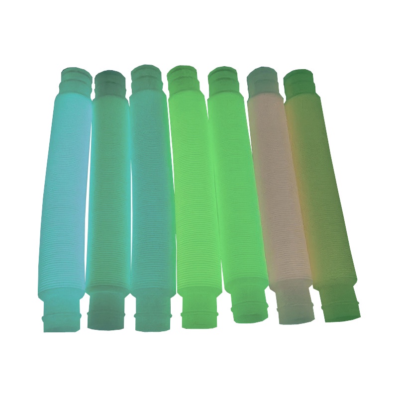 Đồ Chơi Bóp Giảm Căng Thẳng Hình Ống Phát Sáng