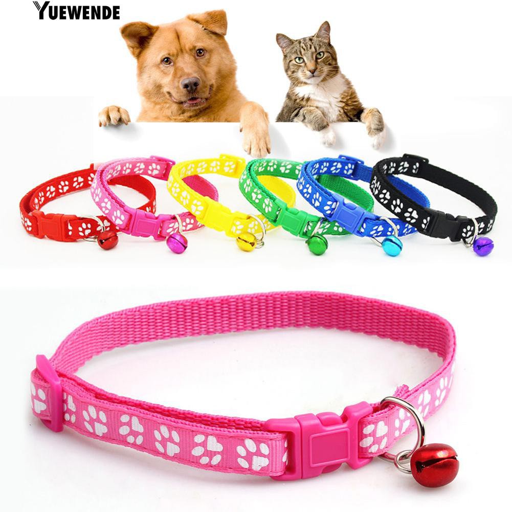 Vòng cổ cho thú cưng hoa văn hình bàn chân